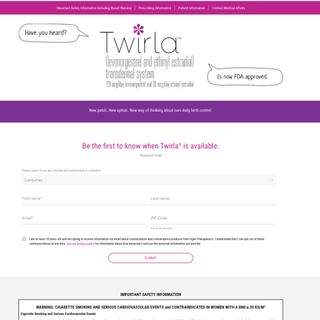 Twirla Birth Control