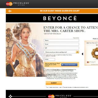 Mastercard Priceless - Beyonce