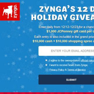 Zynga - 12 Days promotion